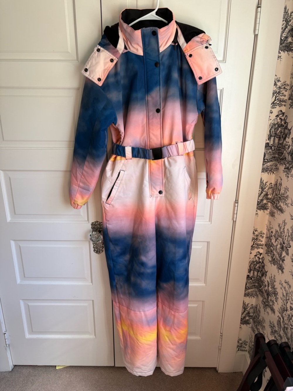 Topshop SNO Waterproof Black Snow Jacket